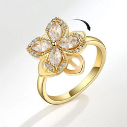 Pearl Blossom Statement Ring